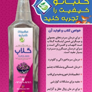 گلاب درجه یک کاشان گلبانو